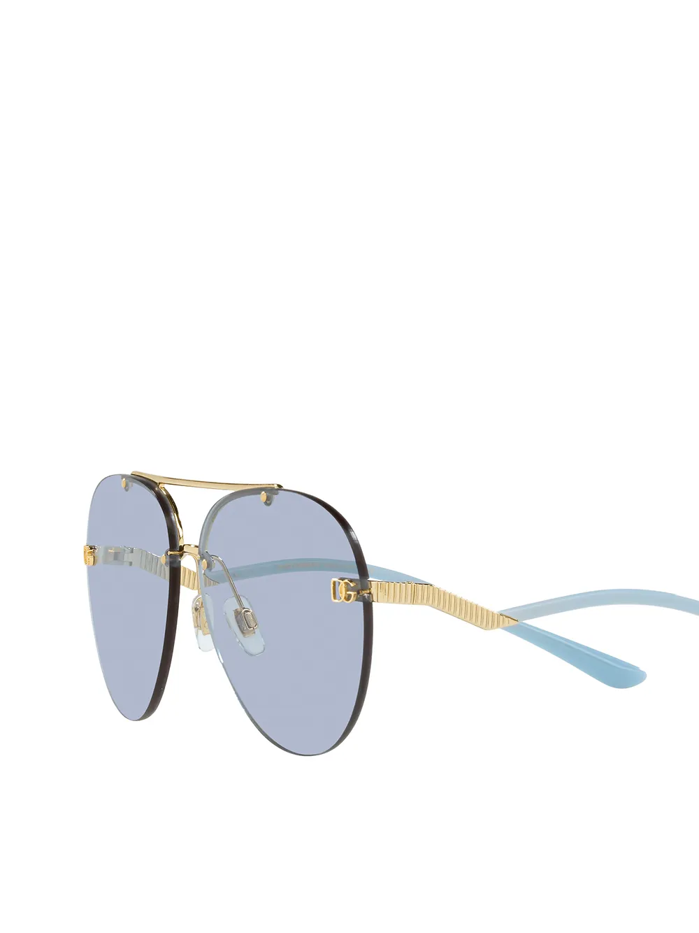 фото Dolce & gabbana eyewear солнцезащитные очки-авиаторы dg pin