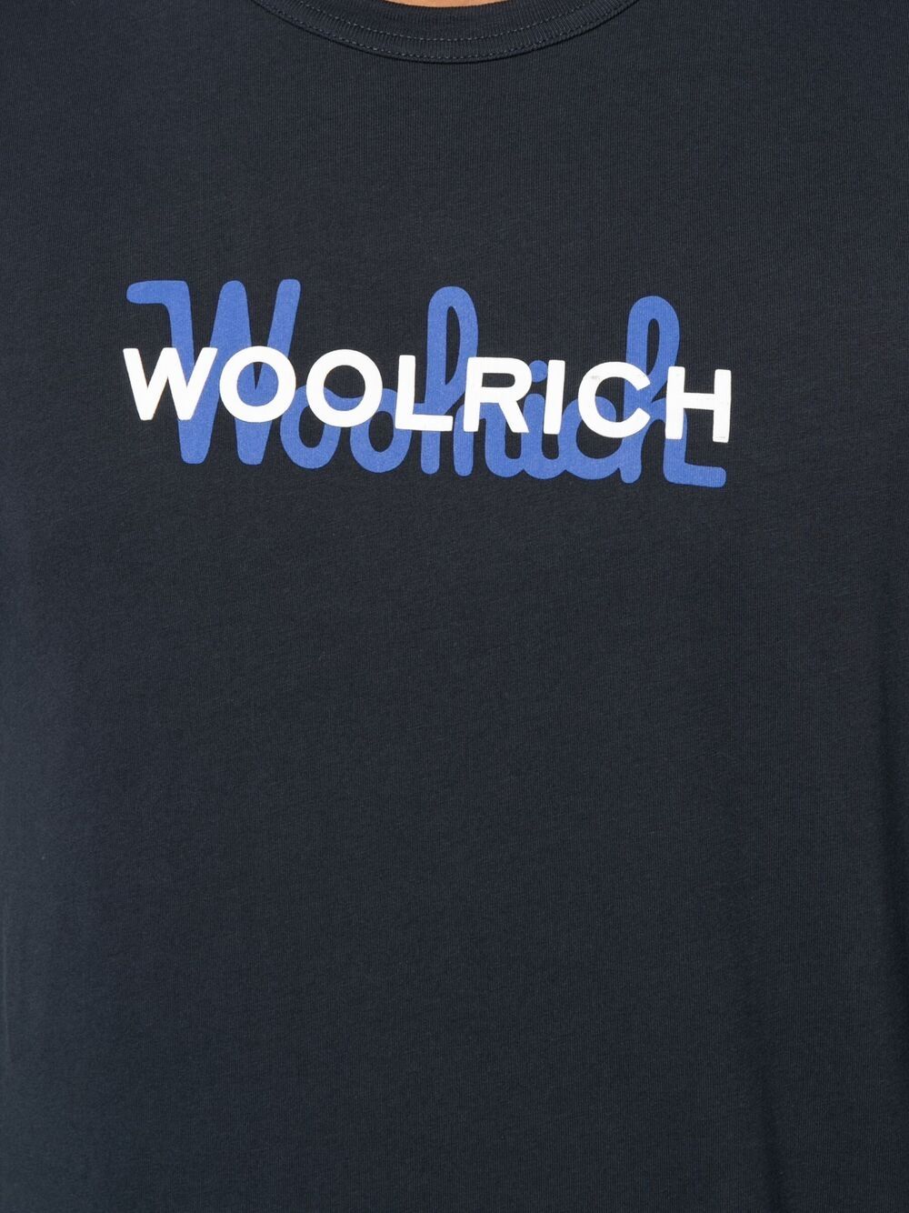 фото Woolrich футболка с логотипом