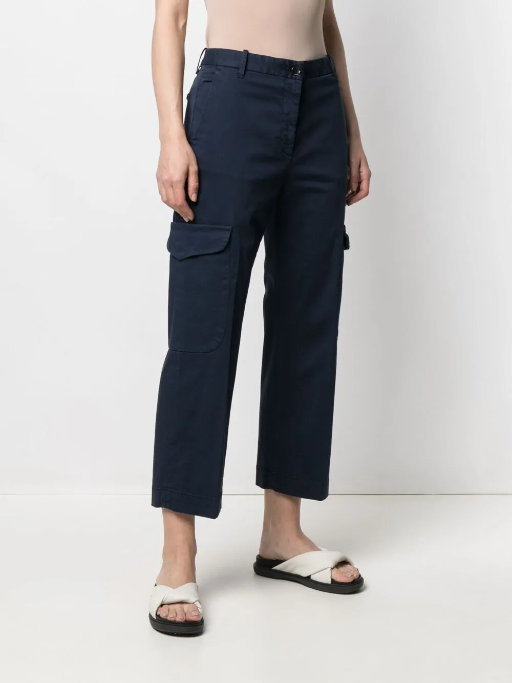 фото Nine in the morning укороченные брюки карго