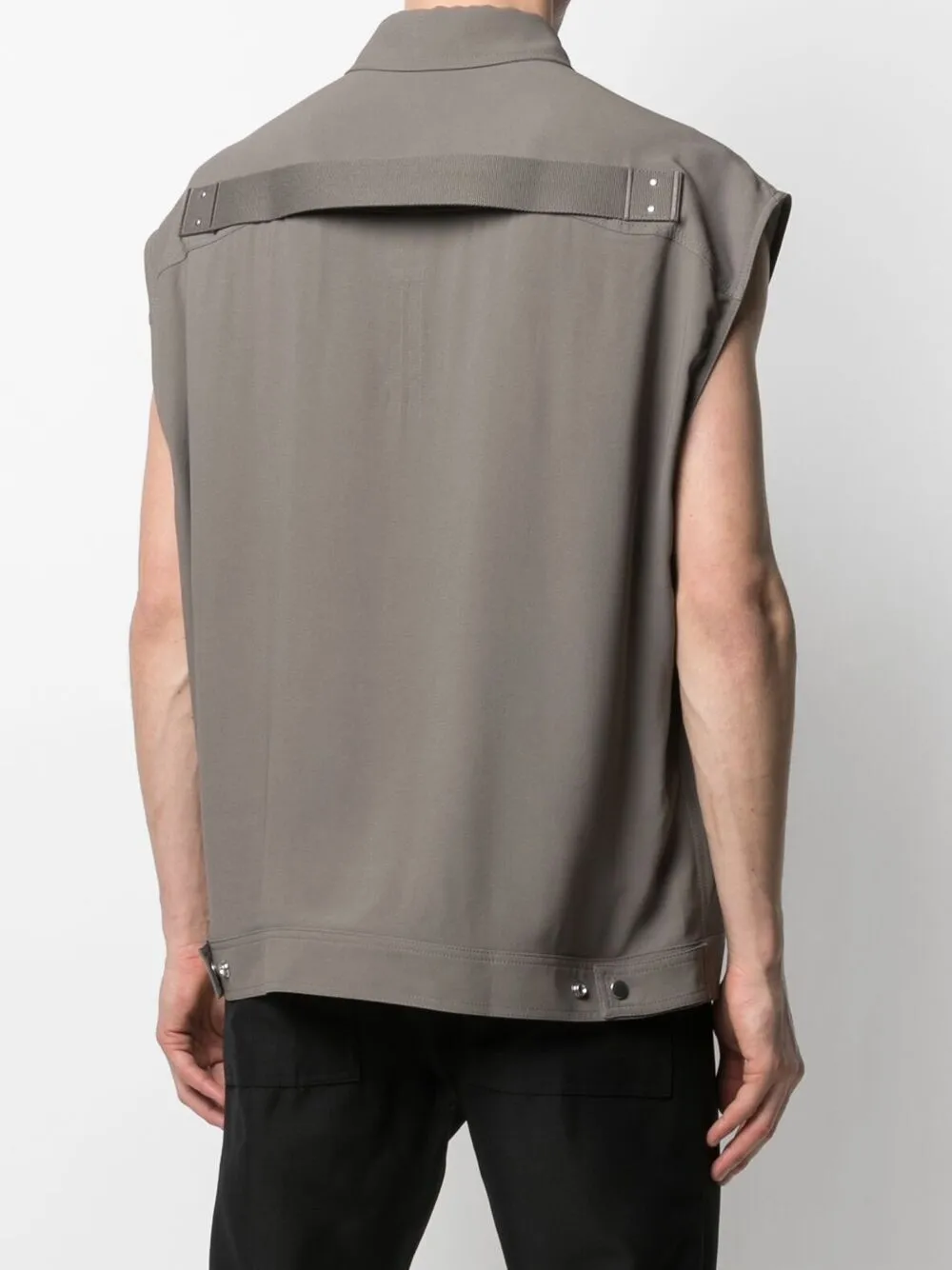 фото Rick owens рубашка без рукавов