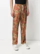 Drôle De Monsieur Hyères floral-print straight trousers