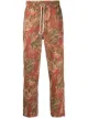 Image 1 of Drôle De Monsieur Hyères floral-print straight trousers