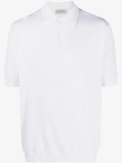 John Smedley short-sleeve polo shirt