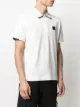 C.P. Company logo-patch cotton polo shirt