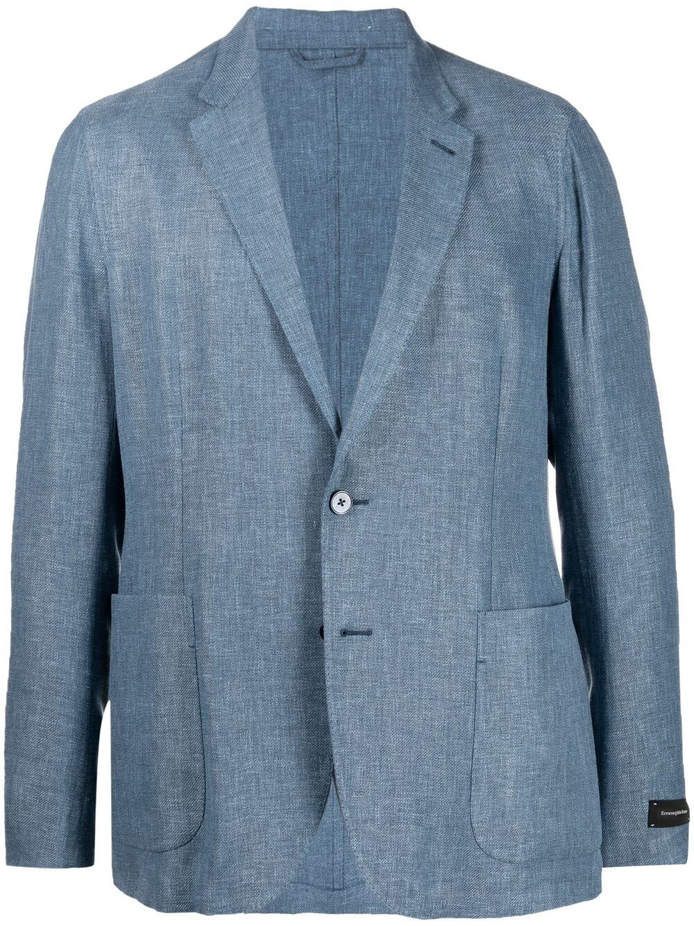 ERMENEGILDO ZEGNA SINGLE-BREASTED BLAZER