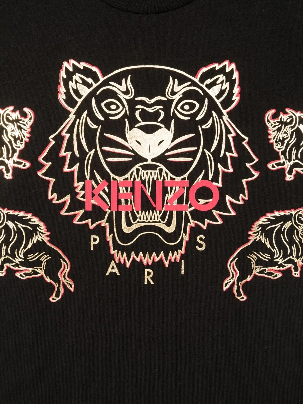 фото Kenzo kids футболка chinese new year tiger