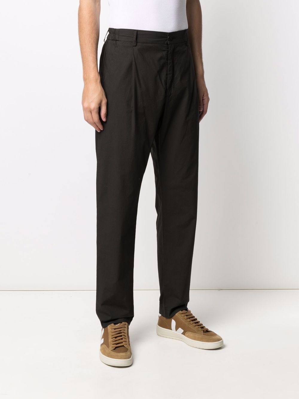 фото Tonello straight-leg inverted pleat trousers