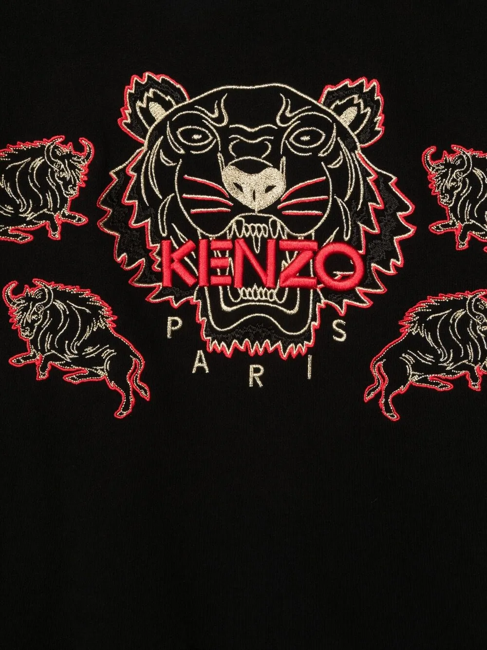 фото Kenzo kids толстовка chinese new year tiger