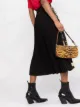 Versace Jeans Couture baroque pattern-print midi skirt