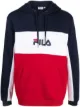 Image 1 of Fila Rayton logo-print hoodie