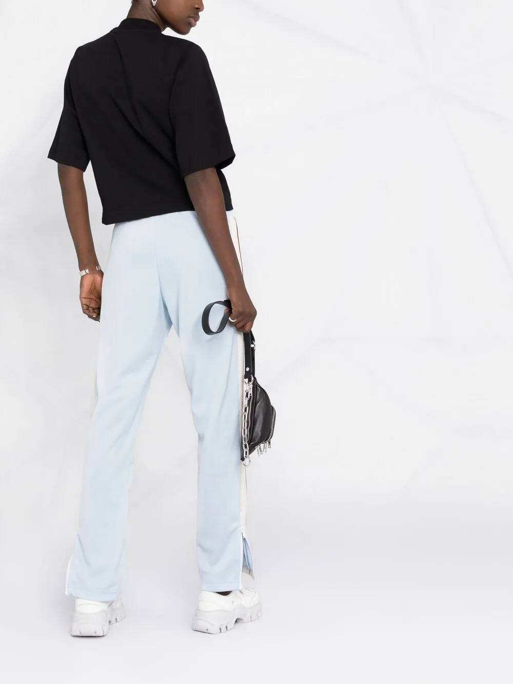 Palm Angels Trainingsbroek met zijstreep Blauw