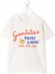 Image 1 of Tiny Cottons Gambitas graphic-print cotton T-shirt