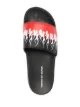 Vision Of Super double flame-print slides