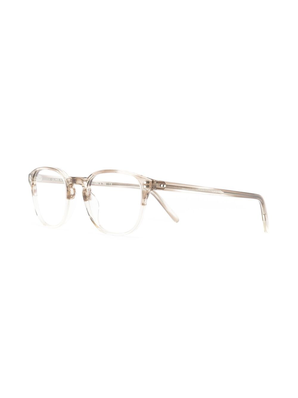 фото Oliver peoples очки fairmont в круглой оправе