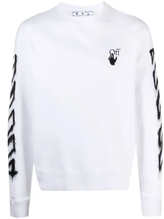 off white sweatshirt farfetch
