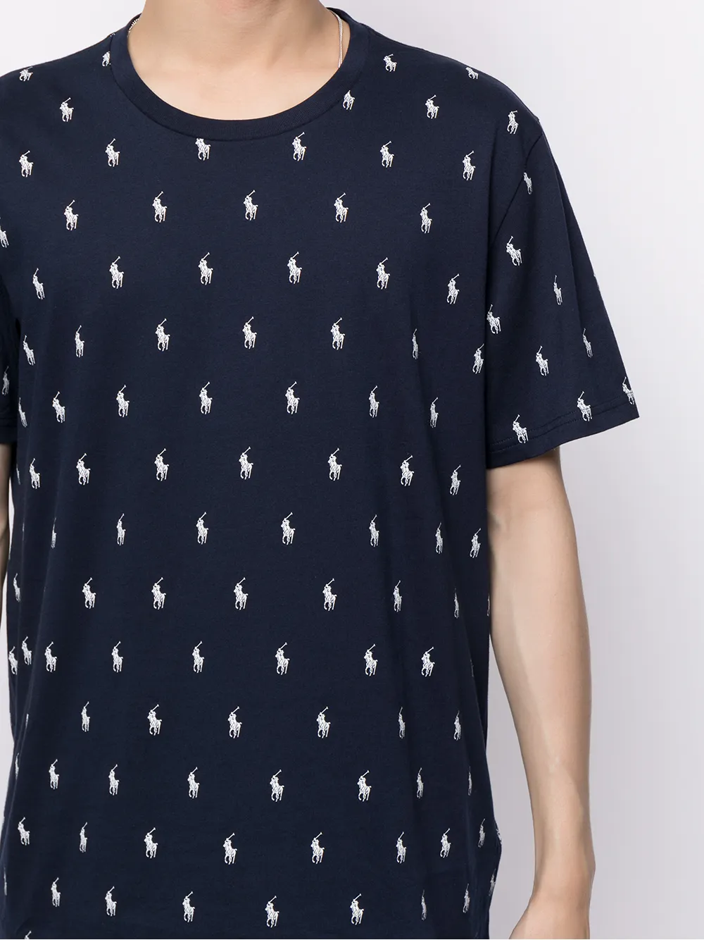 фото Polo ralph lauren футболка с монограммой