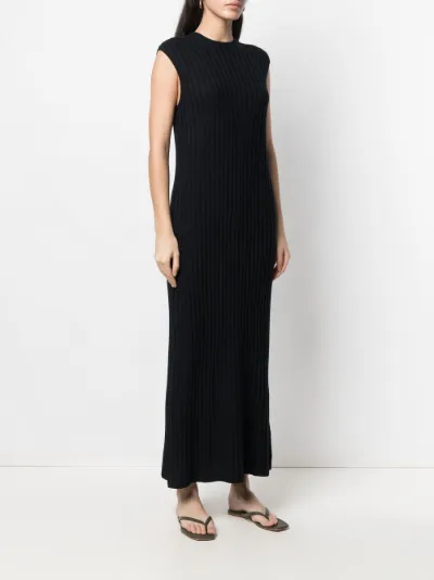 sleeveless knit maxi dress | Loulou 