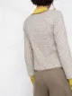 LIU JO check print tailored jacket