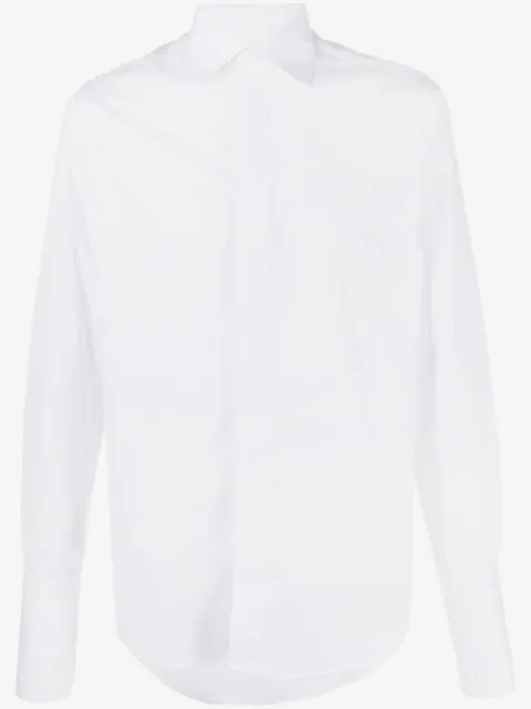 Canali slim-cut tailored shirt