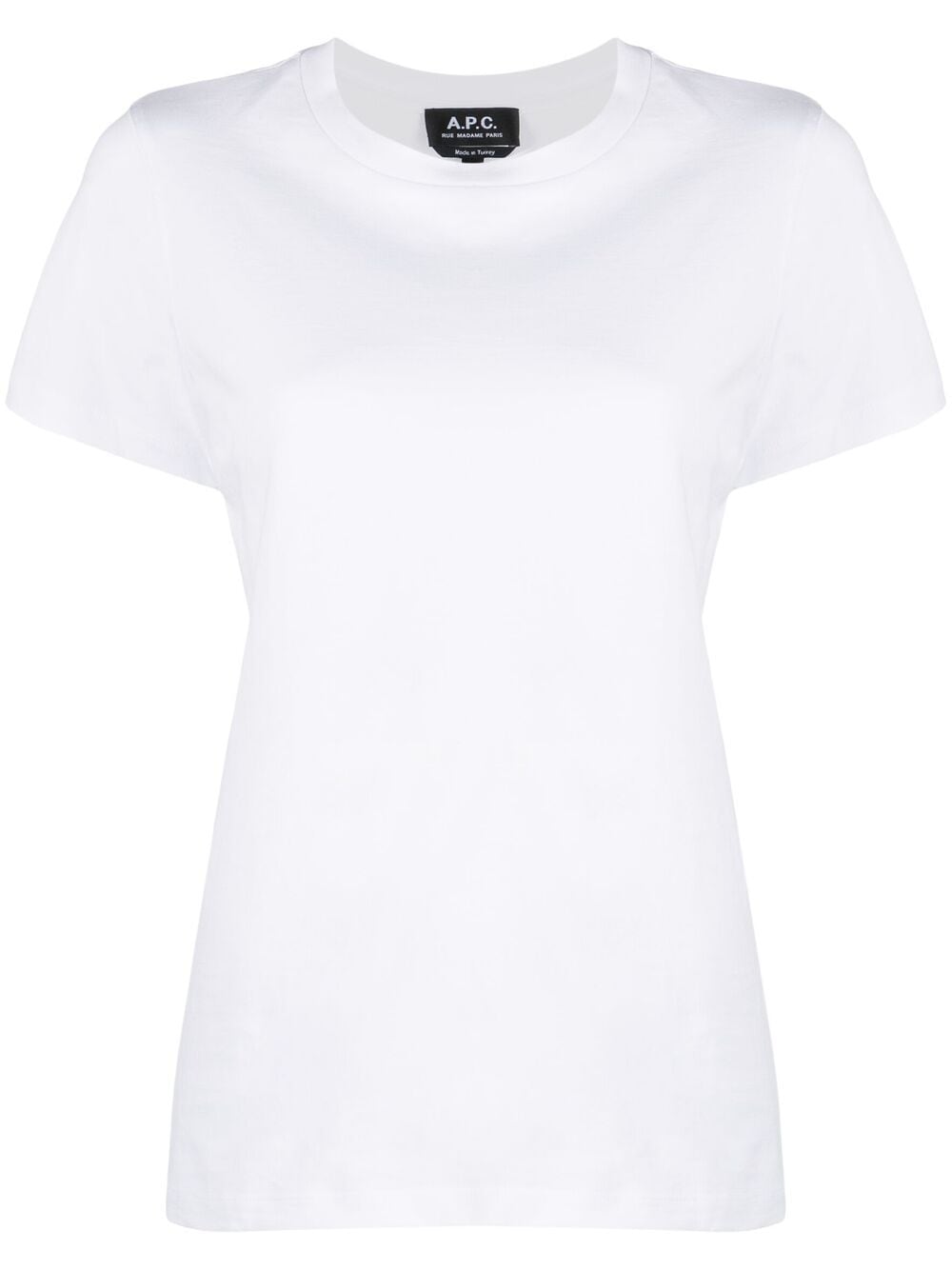 Apc Crew-neck Fitted T-shirt In White