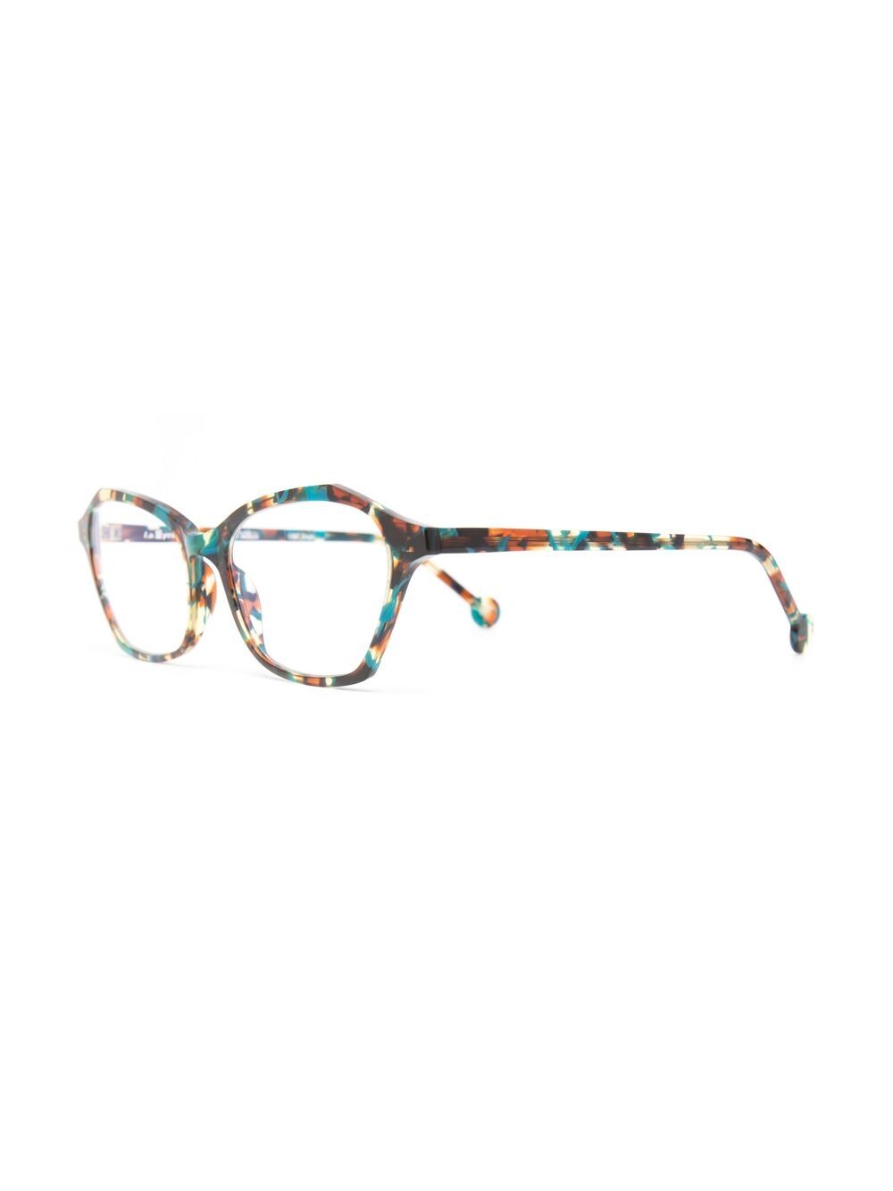 фото L.a. eyeworks очки в квадратной оправе