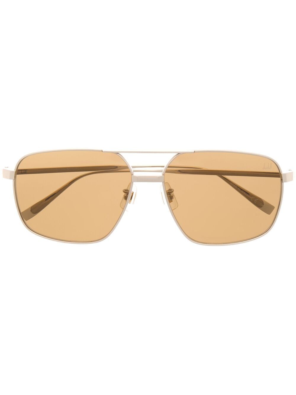 Dunhill Pilot Frame Sunglasses In Gold