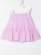 Image 2 of Ralph Lauren Kids pinstriped pleated skirt
