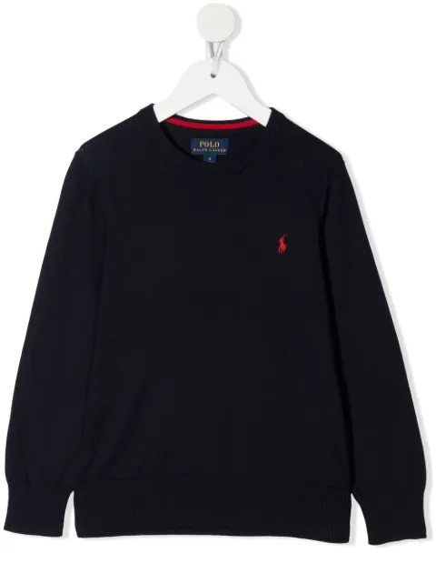 POLO RALPH LAUREN KIDS Suéter decote careca
