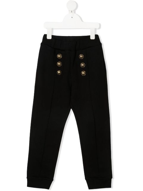 buttoned track pants