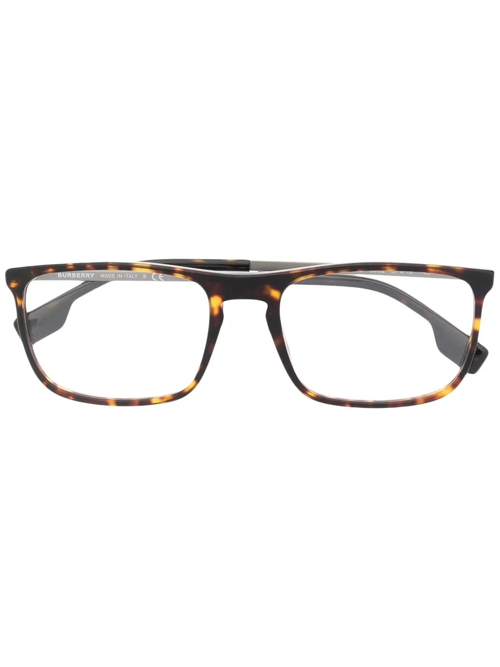 фото Burberry eyewear очки в квадратной оправе черепаховой расцветки