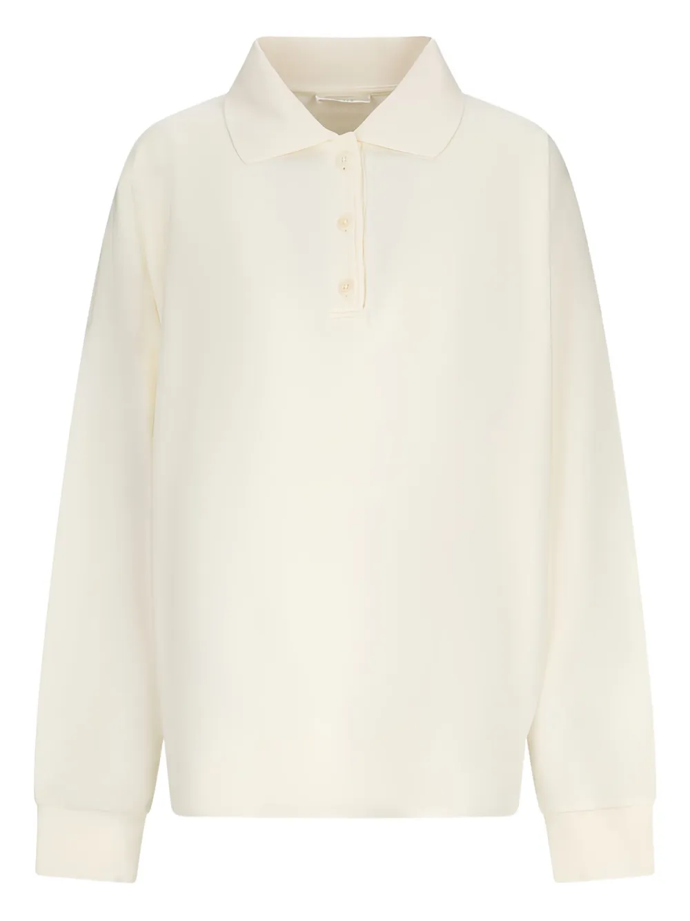 The Row playera tipo polo tejida | blanco | Image 1