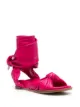 Image 2 of Alexandre Vauthier wraparound-style leather sandals