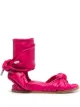 Image 1 of Alexandre Vauthier wraparound-style leather sandals