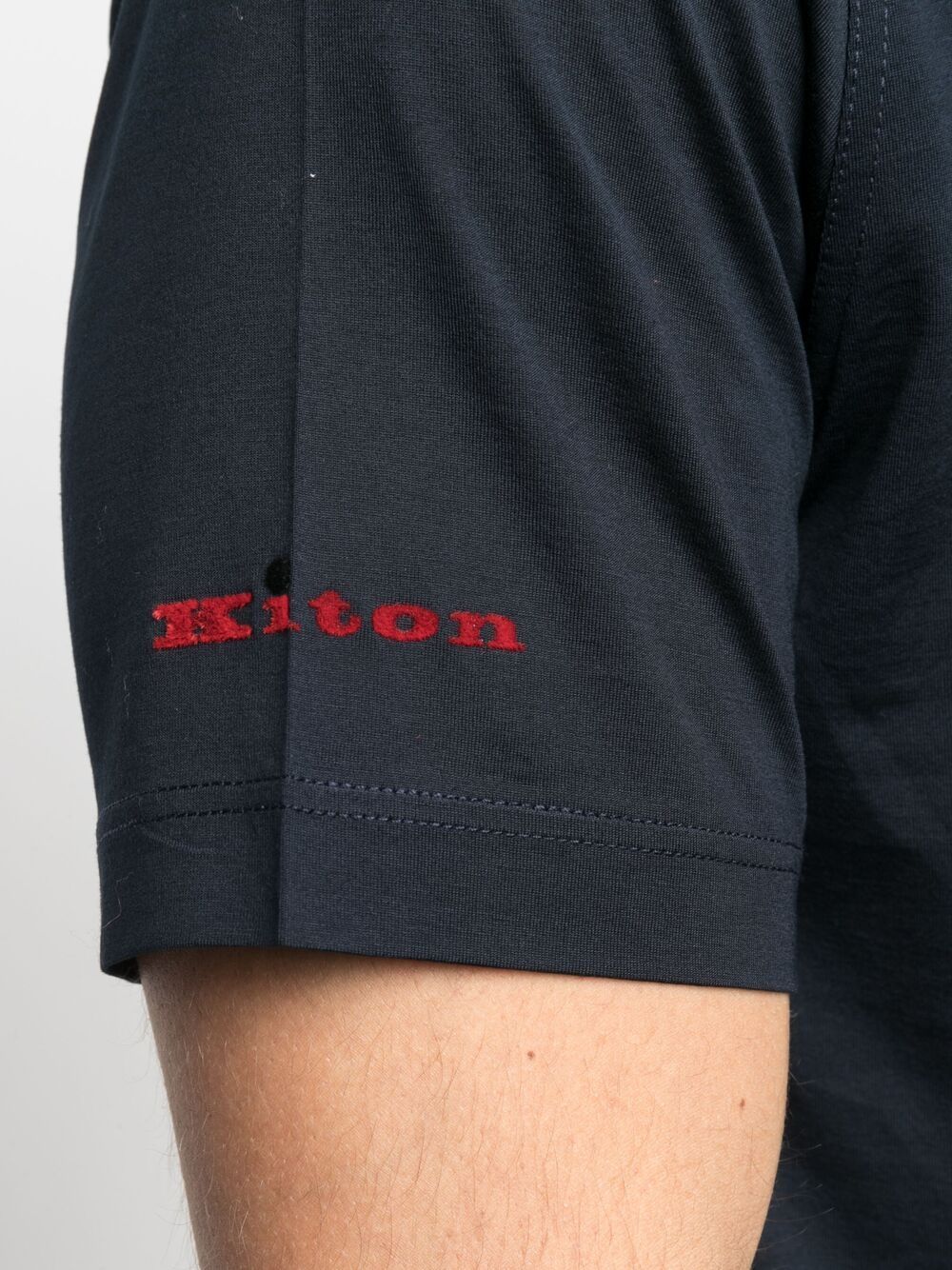 фото Kiton футболка с круглым вырезом