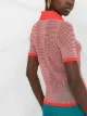 Bottega Veneta pointelle-knit polo shirt