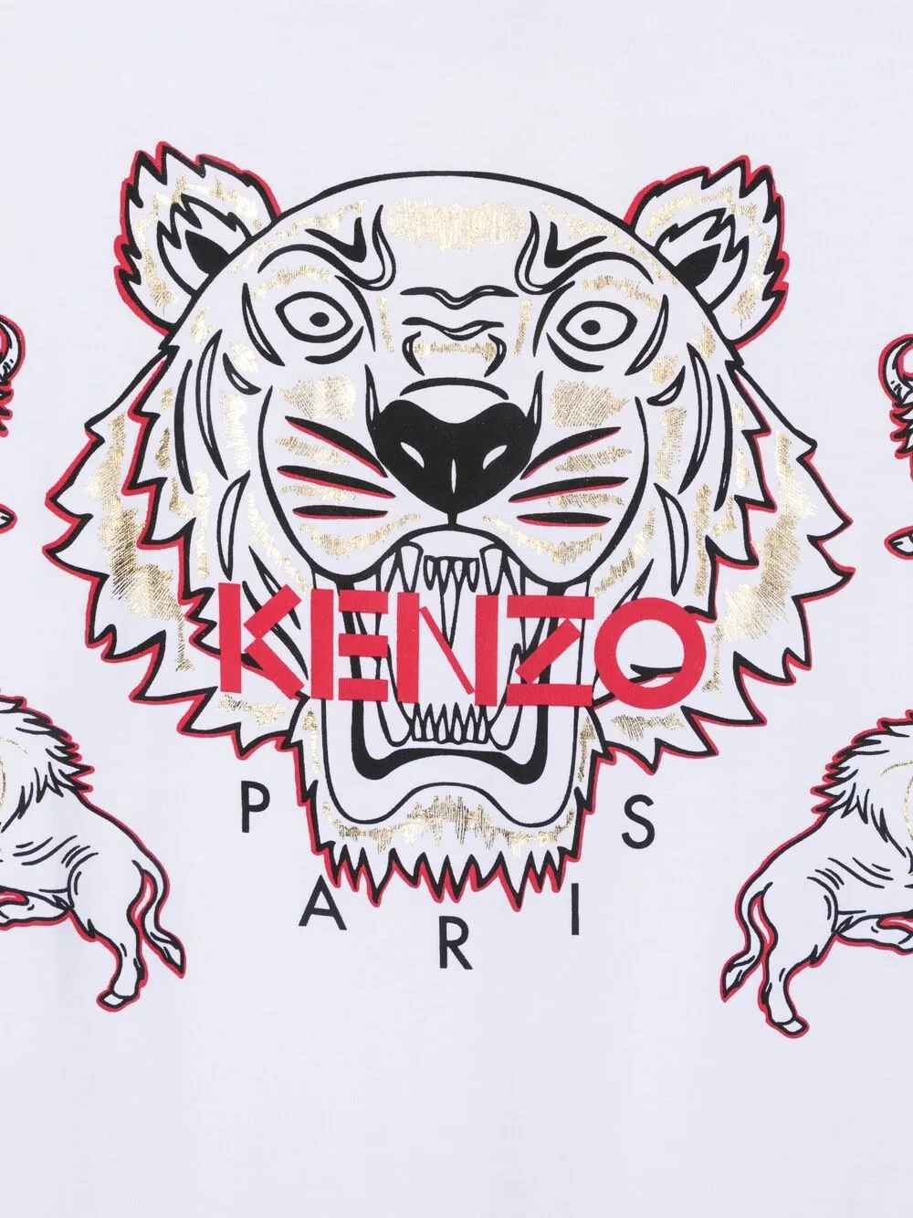 фото Kenzo kids топ с короткими рукавами и логотипом