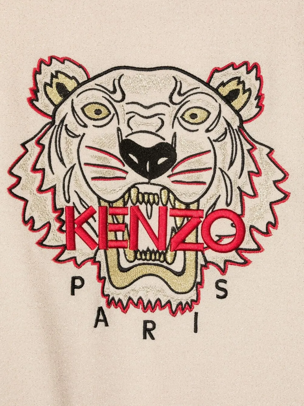 фото Kenzo kids платье с длинными рукавами и вышитым логотипом