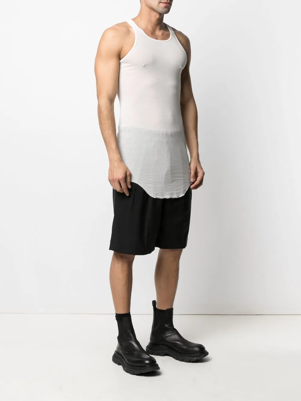 фото Rick owens топ с закругленным подолом
