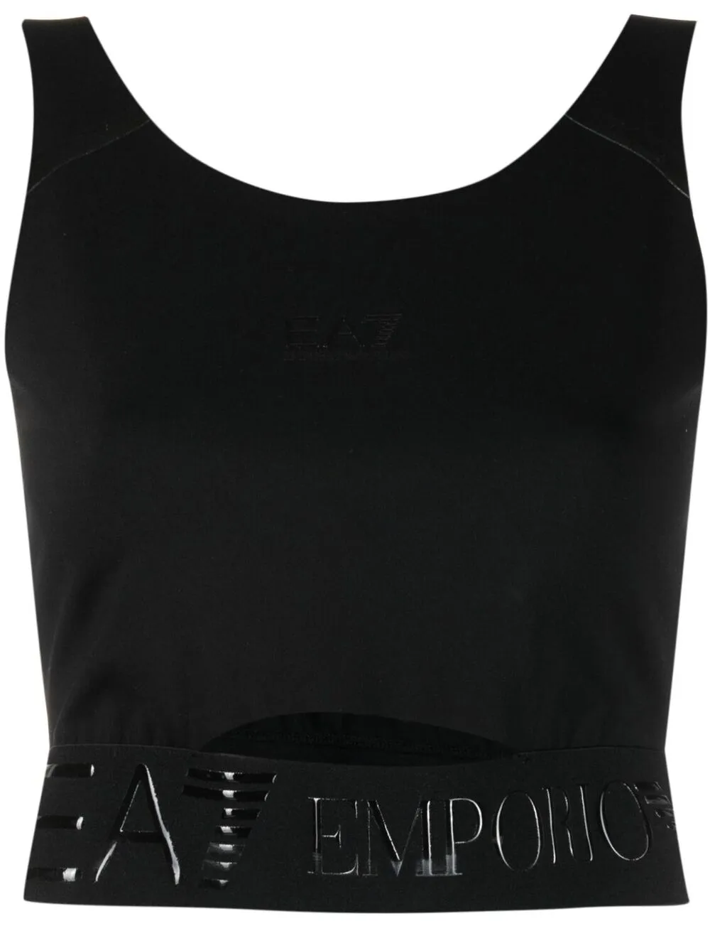 фото Ea7 emporio armani топ с логотипом