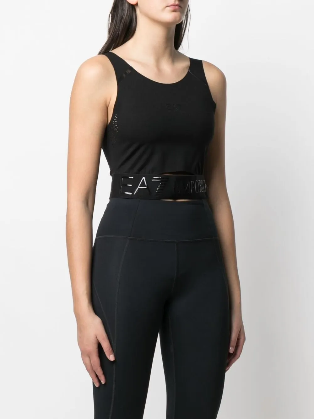 фото Ea7 emporio armani топ с логотипом