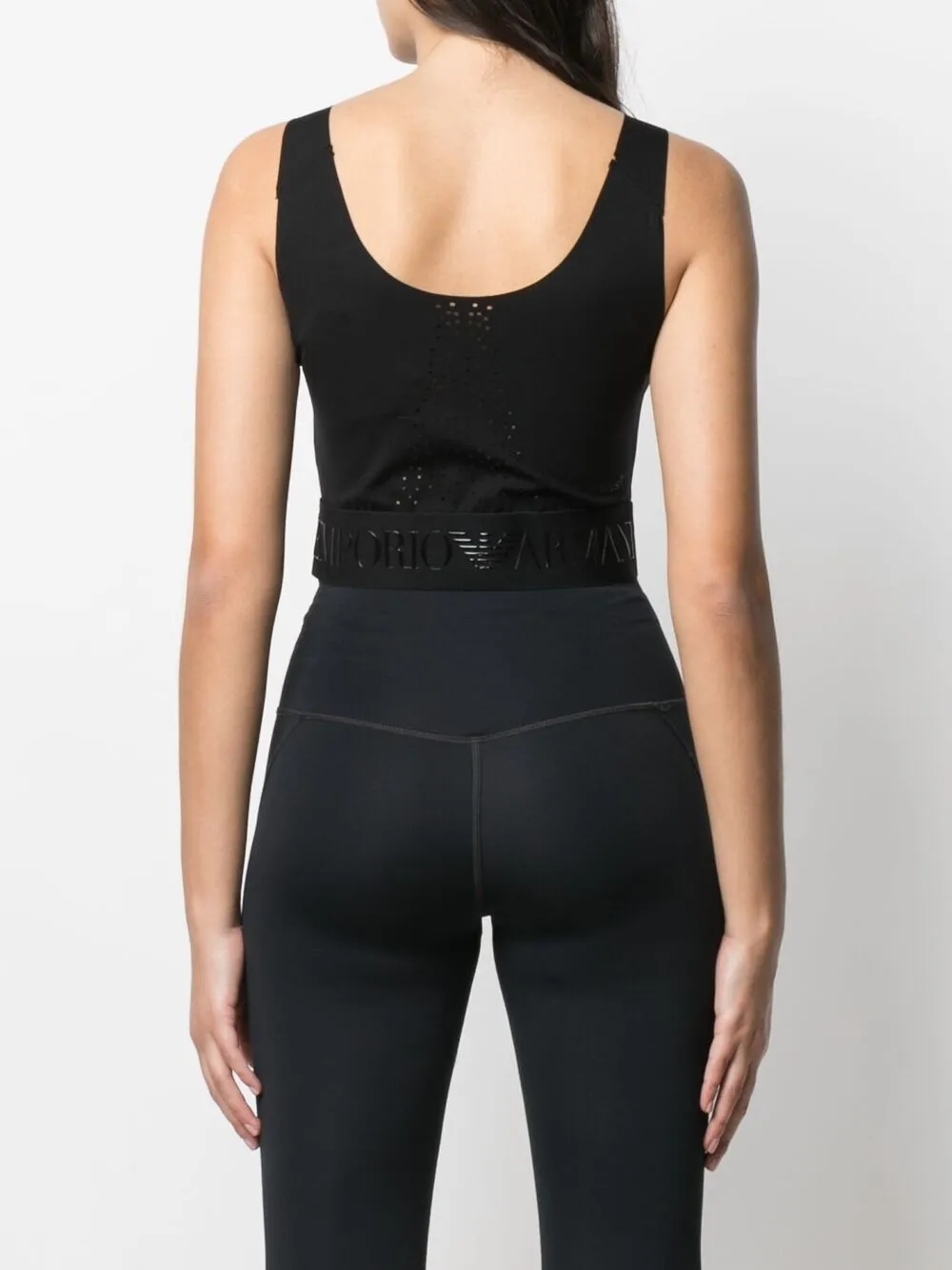 фото Ea7 emporio armani топ с логотипом