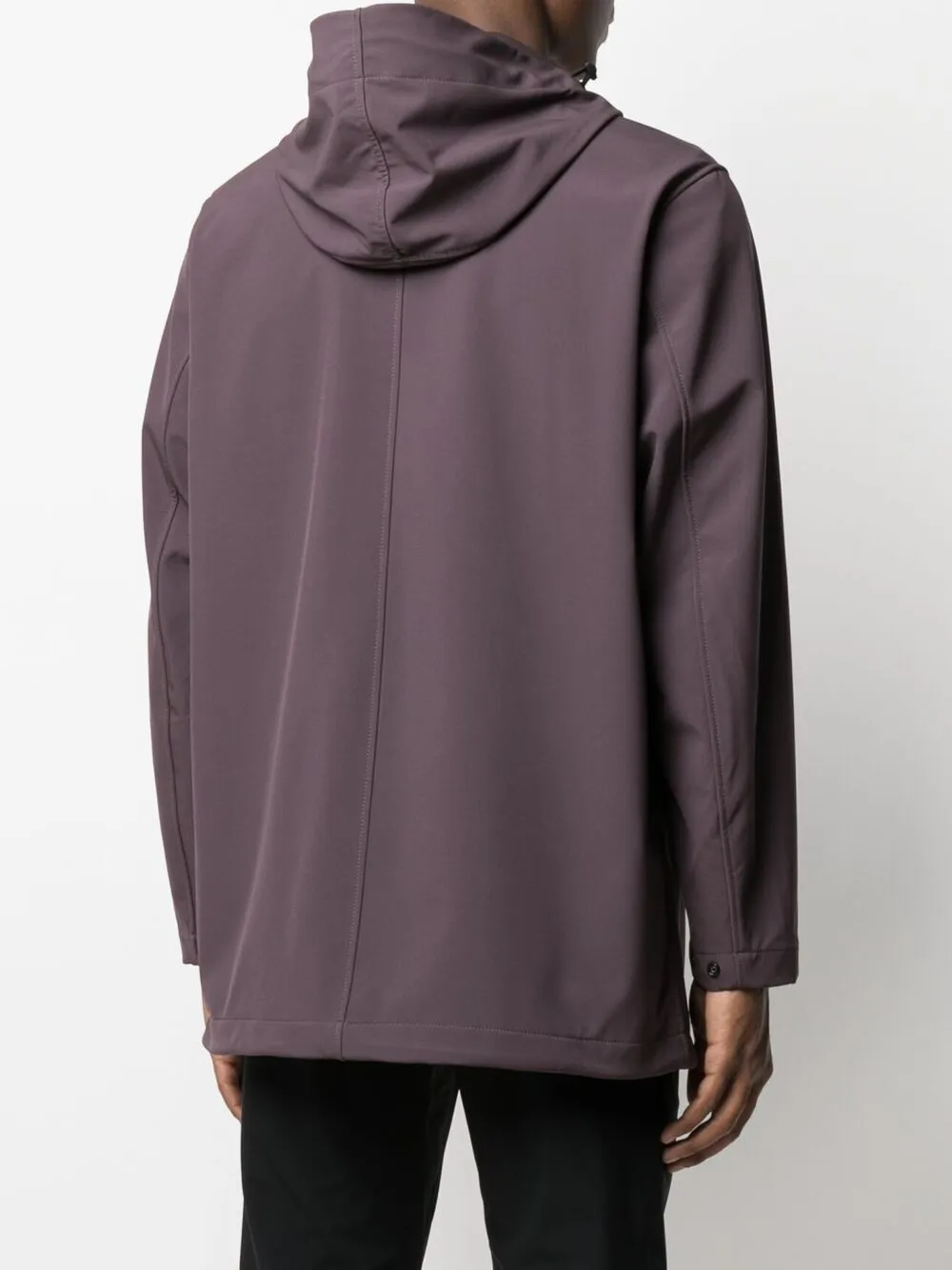 фото Stone island куртка с капюшоном и нашивкой-логотипом