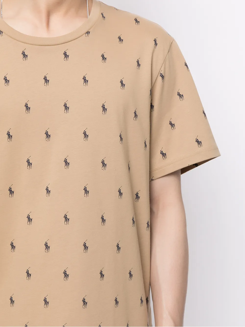 фото Polo ralph lauren футболка с монограммой