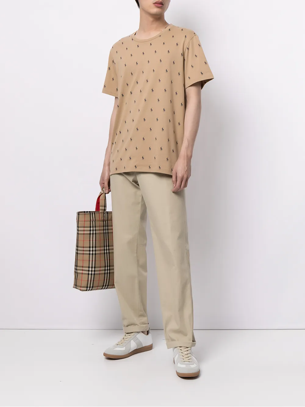 фото Polo ralph lauren футболка с монограммой