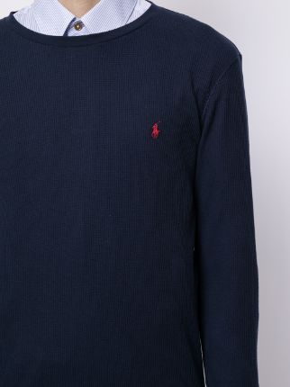 knitted logo jumper展示图