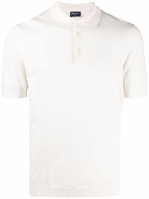 Drumohr classic cotton polo shirt