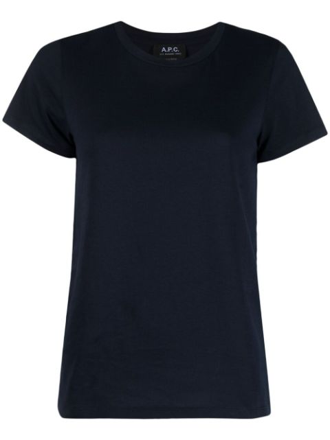 A.P.C. crew-neck fitted T-shirt Women