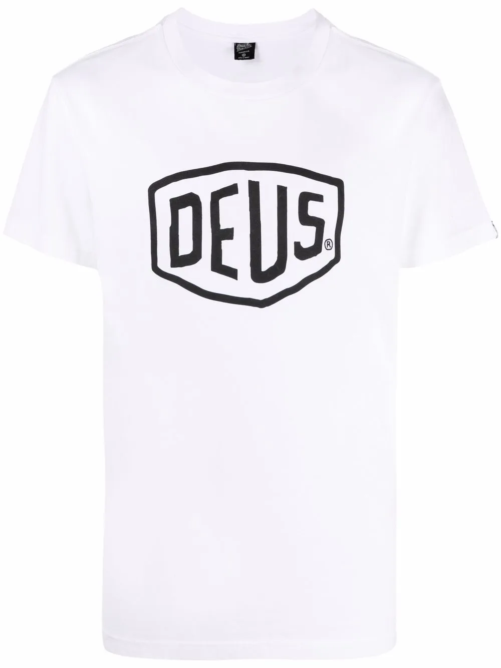 

Deus Ex Machina playera con logo estampado - Blanco