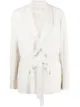 Image 1 of Lemaire wadded double-breasted tie jacket