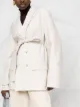 Lemaire wadded double-breasted tie jacket